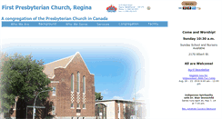 Desktop Screenshot of firstpresregina.ca